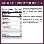 WinCrest Mini Unwrapped Kisses - 1.5 Lb Tub