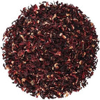 Halo Naturals Organic Hibiscus Flowers Cut & Sifted, 1 Pound (Hibiscus sabdariffa) USDA Certified | Resealable Pouch| Packaged in The USA