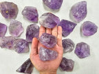 Amethyst Crystal Chunk Natural Raw Rough Purple Stone for Healing Décor and Tumbling