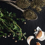 Cerez Pazari Dried Thyme Whole Leaves, Premium Grade Natural Thyme, Freshly Packed Seasonings, Non-GMO, Gluten-Free, No Preservatives, 6.35 oz.