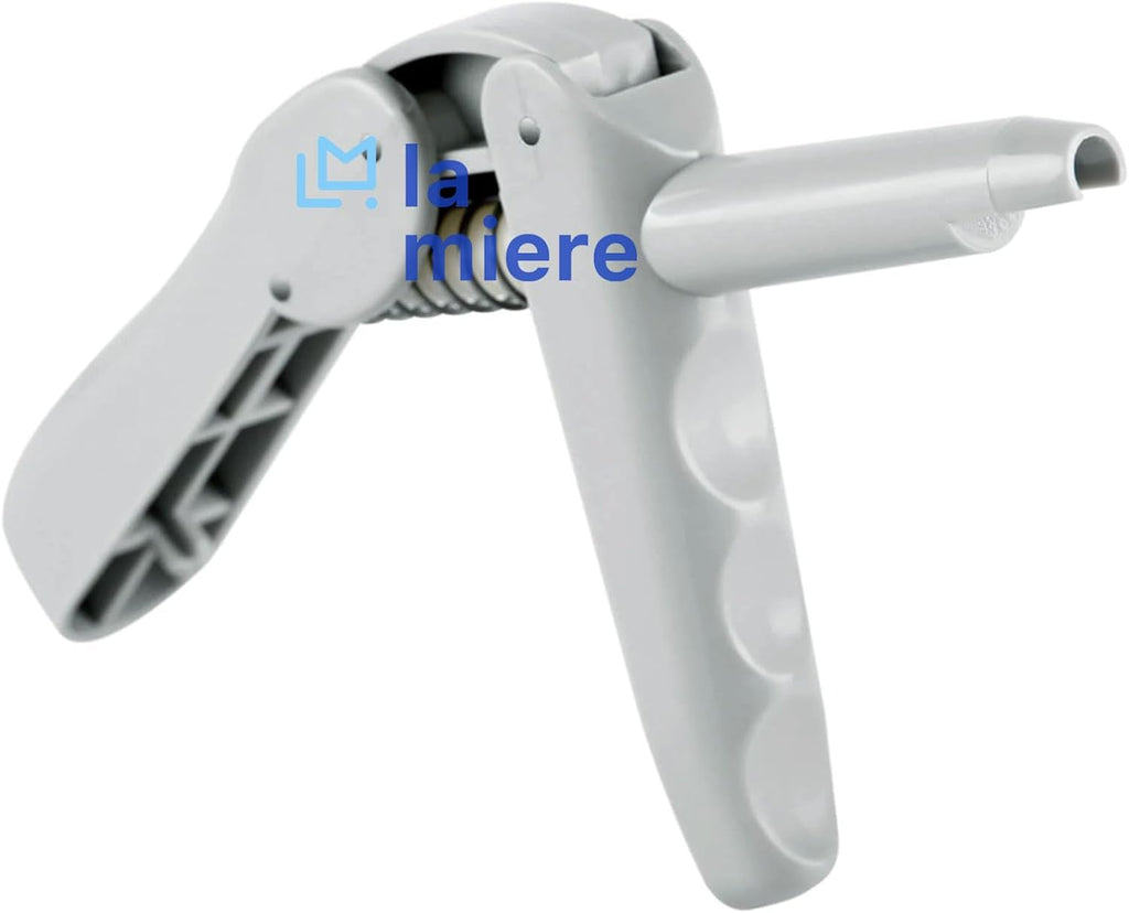 LA MIERE Dental Composites Applicator Composite Dispensing Guns Fit for Unidose Compules Tips Dispenser - Plastic|Gray