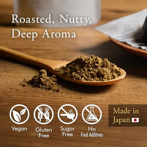 YAMASAN KYOTO UJI Hojicha Powder Organic Roasted green tea Baking powder latte powder, (100g) Made in Japan,Sold by Japanese company