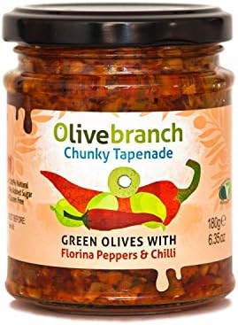 Olive Branch Olive Tapenade with Florina Peppers & Chilli 180g