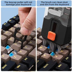 Ordilend 10-in-1 Keyboard Cleaner and Laptop Cleaning Kit - Professional Computer Screen-Safe Tools for MacBook and Electronics - Portable Brush Set for Gamers and Remote Professionals
