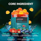 Creatine Monohydrate Gummies with Turmeric for Men and Women Creatine with Taurine Electrolyte for Strength Energy&Muscle Support Pre-Workout Gummies Sugar Free 120pcs