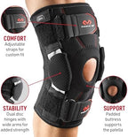 McDavid Hinged Knee Brace for Men & Women, Maximum Knee Support & Compression for Stability & Recovery, Ligament, Hyperextension Support