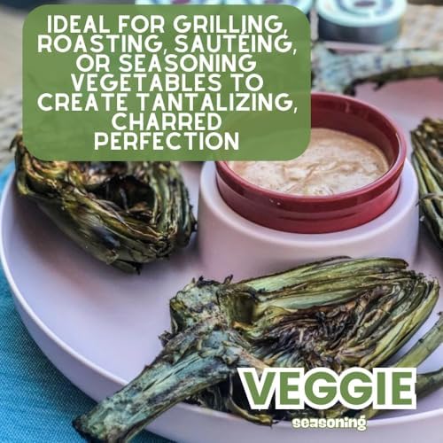Everything But The Veggie Seasoning | Gourmet Vegetable Seasoning | Artisanal Spice Mix | All Natural | Non GMO | Hand Crafted | GLP-1 Friendly | Gourmet Vegetable Seasoning Blend | Made In USA | 4.8 oz | Small Batch | Gustus Vitae