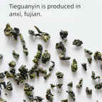 MOORCHOCO TieGuanYin Oolong Tea Loose Leaf, Iron Goddess of Mercy, 17.63 oz-500g, From Anxi Fujian (乌龙铁观音500g)