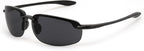 FEISEDY Sports Sunglasses for Men Women TR90 Rimless Frame for Running Fishing Driving B0349