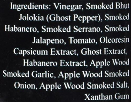 Ghost Pepper Hot Sauce Wicked Tickle XXX Chipotle Extra Hot World's Hottest Hot Sauce Gift Wax Sealed Wings