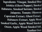 Ghost Pepper Hot Sauce Wicked Tickle XXX Chipotle Extra Hot World's Hottest Hot Sauce Gift Wax Sealed Wings