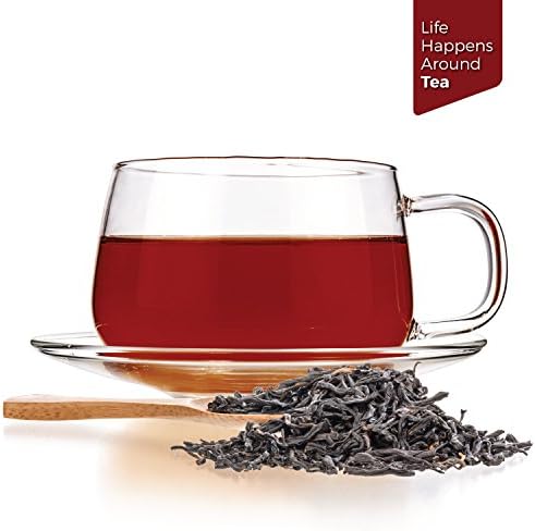Teayra - Keemun Mao Feng - Premium Chinese Black Loose Leaf Tea - Perfect English Breakfast Tea - Energy Boost - Caffeine Bold - 110g (4-ounce)