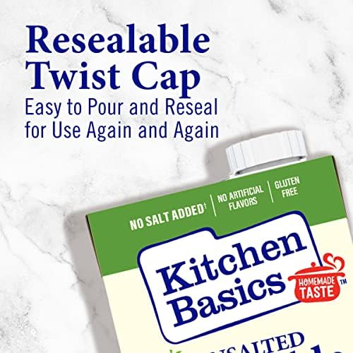 Kitchen Basics Unsalted Vegetable Stock, 32 fl oz
