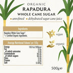 Biona Organic - Sugar - Rapadura Whole Cane - 500g