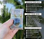 Coco Goods Co. Single-Origin Organic Premium Coconut Oil, Centrifuge Extracted - Great for Hair and Nails Care, Skin Moisturizer 7.5 fl. oz (Travel/Convenience Pack, 0.5 fl. oz x 15 count)