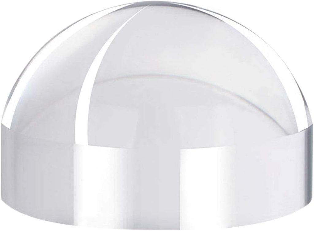 40 X Optical Grade Dome Magnifier Desk Reading Loupe Paperweight 80 MM Optical Half Ball Lens Desk Map Magnifying Mirror Round Shape Reading Aid Hand Polished for Blueprints Newspapers