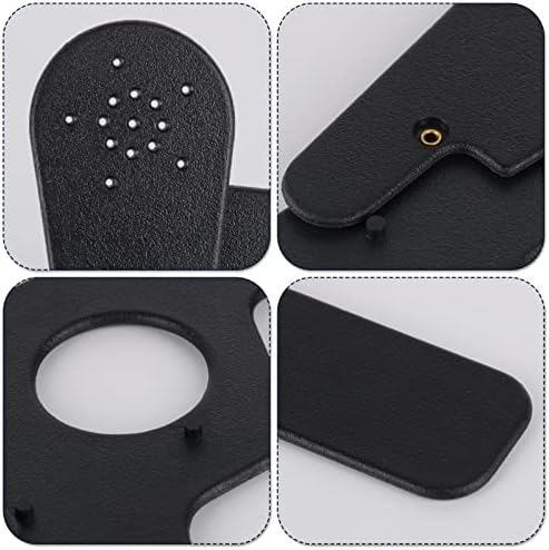 Ophthalmic Eye Occluder with 14 Holes for Ophthalmologists, Orthoptists and Optometrists to Eye Exam（Black）