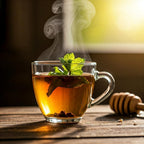 2.6oz Dried Holy Basil Leaves, Holy Basil Tea, 100% Natural Tulsi Leaves, Loose Leaf Tea, Calming & Relaxing, Non-GMO, Caffeine-free. by Akshit