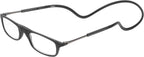Calabria SP03 Snap Magnetic Reading Glasses Men Women Front Connect Adjustable Temples Eyeglass Around Neck Hanging Readers