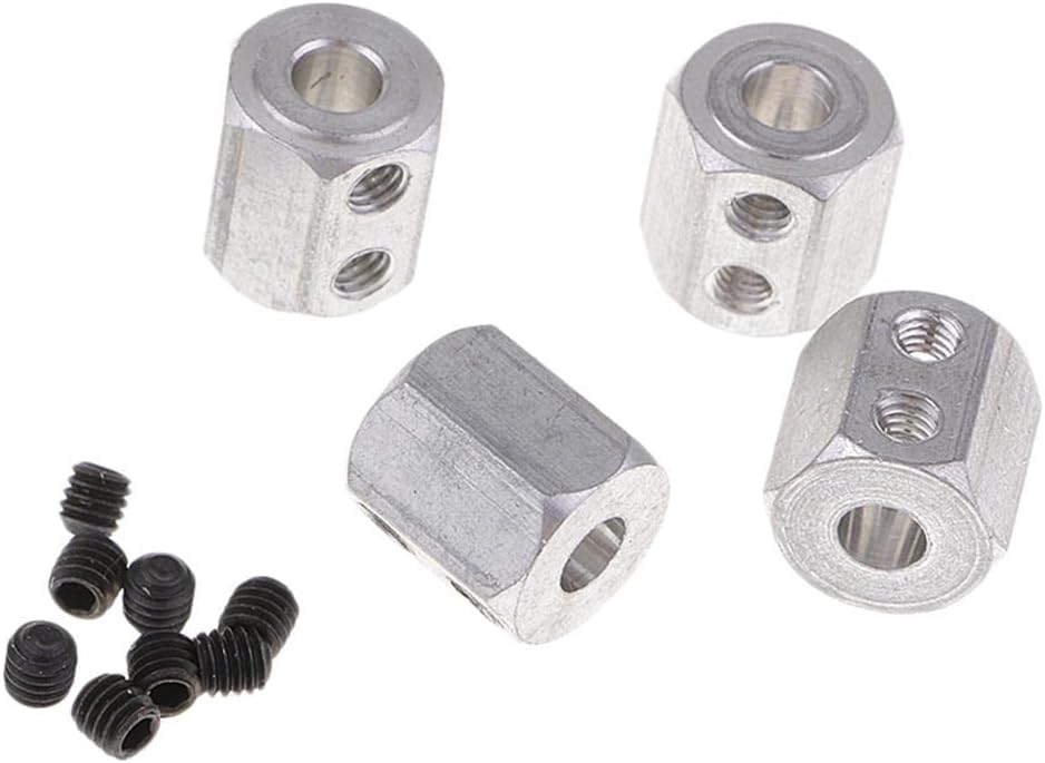 4 X 12x13mm Wheel Rim Hex Adapters 08065 for