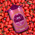 Life Plus Style Gourmet Pagoda Garden Rosehip Hibiscus Green Tea Herbal Tea Caffeinated Hot or Iced Natural Ceylon 60 Tea Bags