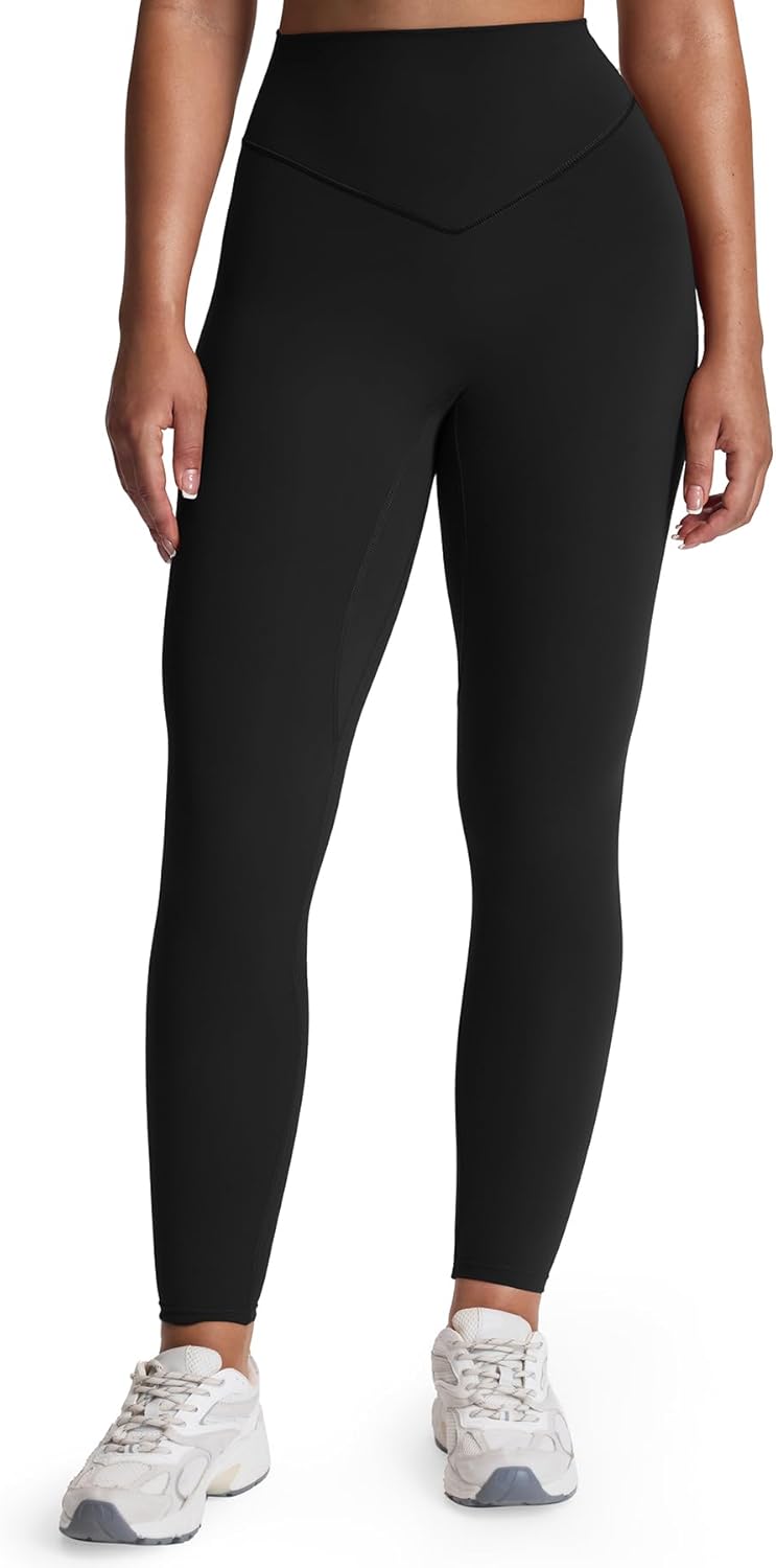 Aoxjox High Waisted Workout Metamorph Breeze Leggings for Women Tummy Control Buttery Soft Yoga Pants 24"/26"/28"