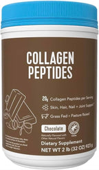 Vital Collagen Protein Peptides, Pasture Raised, Grass Fed, Zero Sugar Dairy Free, for Skin, Hair, Nail, Joint & Bone Health, Chocolate. Big Size Presentation