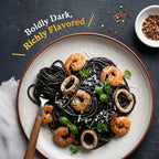 (5g x 20 Pack) Black Hut Squid Ink for Cooking, Squid Ink Pasta, Black Food Coloring, Tinta Calamari for Rice Noodles Piaza Spaghetti Risotto, Cuttlefish Ink for Baking mix, Halal Certificate, Contains Molluscs, 3.53 oz / 100 g
