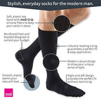 mediven for Men Select, 20-30 mmHg – Closed Toe, Knee High Compression Stockings
