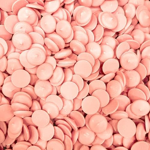 Kidu Pantry Melting Chocolate Wafers Bulk In Resealable Bag (Pink, 1 Pound)