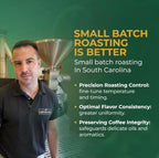 Fresh Coffee from Colombia, Ground Medium Roast, 1 Bag 12 oz, 100% Arabica, by Liquid Gold, Single Origin Speciality Excelso Ixtapa, Small Batch Roasted, Made in in USA