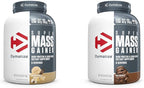 Dymatize Super Mass Gainer Protein Powder 52g Protein 1280 Calories 6 Pound Gourmet Vanilla & Rich Chocolate (Pack of 2)