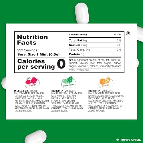 Tic Tac Variety Pack Mega Box, Bulk 27 Packs, Cherry, Freshmints, Orange, Refreshing Fruity Mints, Classic Box, 17.14 oz