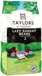 Taylors of Harrogate Lazy Sunday Whole Beans Coffee 227 g (Pack of 6)