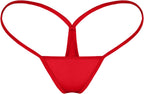 Womens G String Thongs Micro Back Tiny Panties Low Rise No Show Bikini Bottom Daily Underwear
