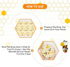 Beeswax Wraps for Food Roll(13x39inch), Organic Beeswax Wrap Beeswax Food Wraps Reusable Food Wrap Sustainable Beeswax Paper Beeswax Sandwich Wrap Beeswax Storage Beeswax Cloth Beeswax Food Wrappers