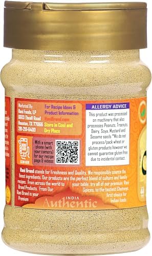 Rani Chat Masala (14 Spice Seasoning Salt) Tangy Indian Seasoning 4.5oz (127.5g) PET Jar ~ All Natural | No MSG | Vegan | No Colors | Gluten Friendly | NON-GMO | Kosher | Indian Origin