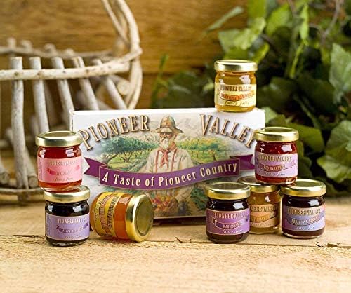 Pioneer Valley Souvenir Boxed Gourmet Jam & Jelly Sampler Gift Set
