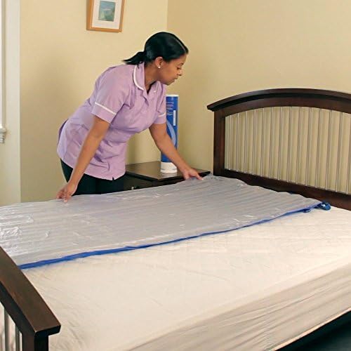 Premium Pressure Relieving Mattress Overlay with Pump - Pressure Ulcer/Bedsore Prevention and Treatment by Repose (Single)