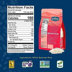 Lundberg Basmati Rice, Long Grain White Rice - Non-Sticky, Fluffy, Nutty, Aromatic Rice, Vegan Food, Healthy Meals, Gluten-Free Rice Grown in California, 32 Oz (Pack of 6)