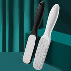 304 Stainless Steel Foot File,Double Sided Callus Remover for Foot Skin Household Foot Care Tools,Dead Skin Remover (Black)
