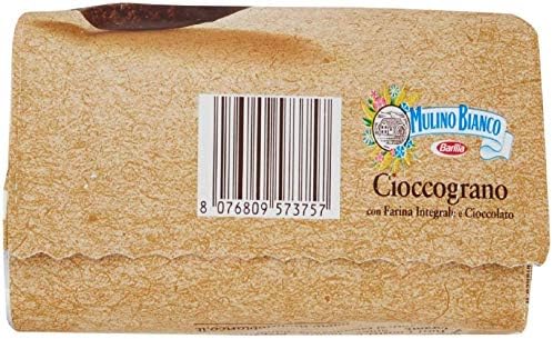 Mulino Bianco Cioccograno Cookies 330g 11.64oz, Pack of 2