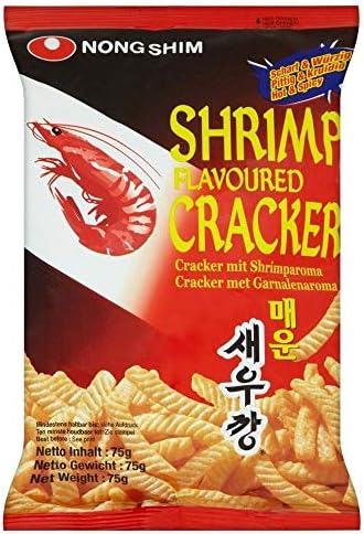 Nongshim Shrimp Cracker Combo (Original + Spicy Flavor + Gochujang) 3 pack / Total 7.84oz