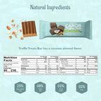 Missy J's Carob Coconut Almond Truffley Treats 1.38 Oz 3 Pack | Carob Made with Coconut Sugar, Vegan Gluten and Caffeine Free, Substitute for Chocolate, Perfect for Snacks and Treats, Personalized Gift