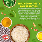 MTR 3minute Poha - Ready-to-Cook Mix - Authentic Indian Food in Just 3 Minutes - 100% Vegetarian - No Added Preservatives - Just Add Hot Water - Quick & Easy ((Regular Poha - 160g, Pack of 6)