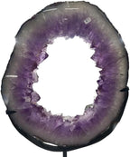 KatLin Natural Stone Natural Purple Geode Ore Energy Crystal Cluster Home Office Decoration Gift Mineral(Size:4.1-4.9kg)