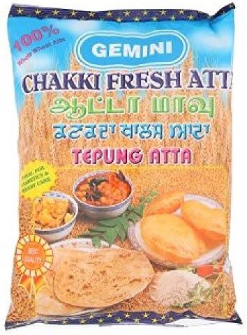 Gemini Chakki Fresh Atta 900g (1 Pack)