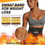 APEXUP Waist Trainer for Women Lower Belly Fat, Men Sweat Band, Stomach Wrap, Waist Trimmer with Removable Lumbar Support