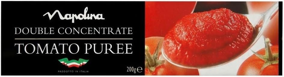 Napolina Double Concentrate Tomato Puree (200g) - Pack of 6