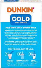 Dunkin' Cold Coffee Packet, 1.02 oz., 6/Box (8133401632)